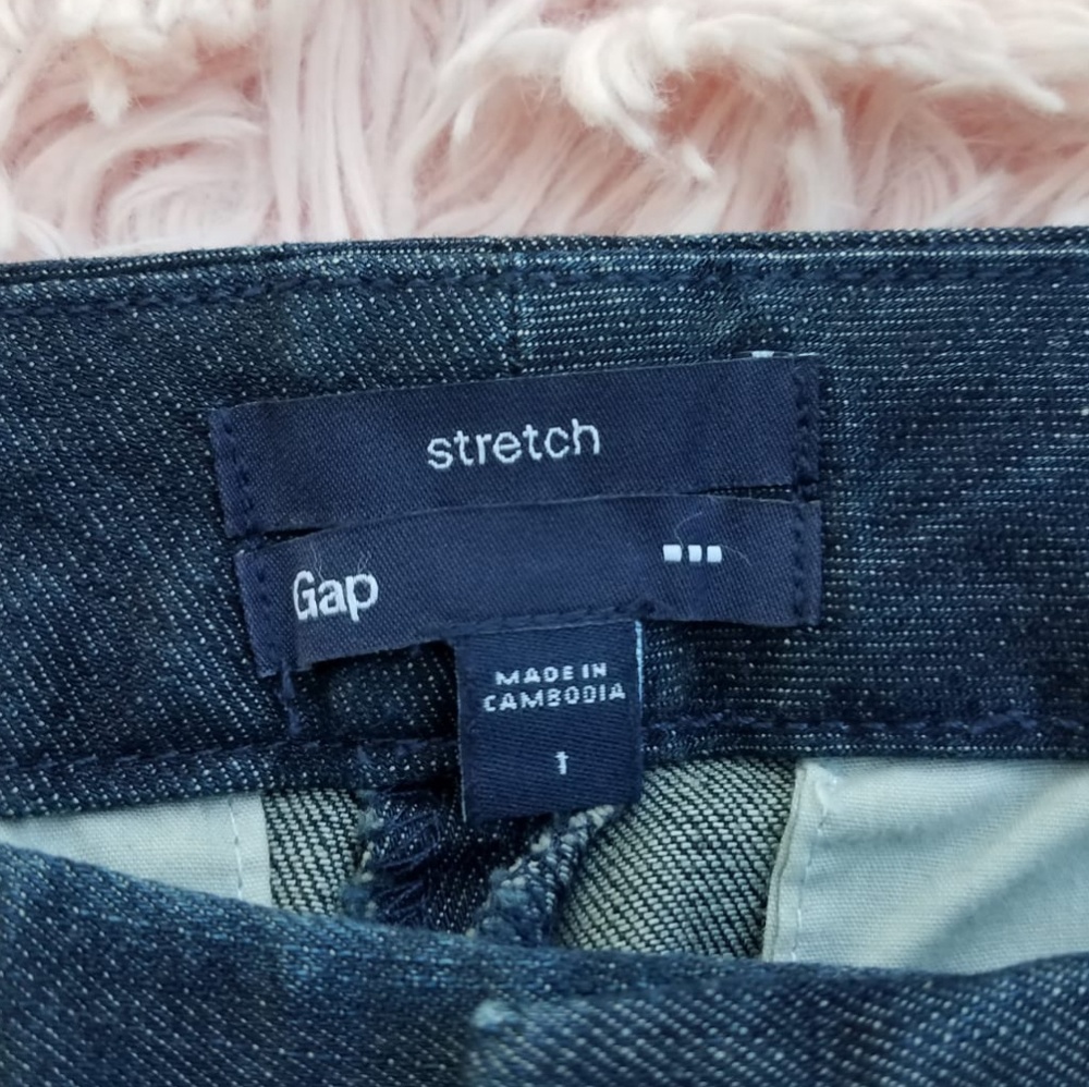 GAP STRETCH SKINNY JEANS CHAMBRAY  SIZE 1 - Picture 8 of 8